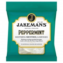 JAKEMANS PEPPERMINT MENTHOL LOZENGERS 