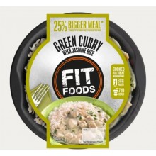 FIT FOODS GREEN CURRY WITH JASMINE RICE 500G