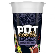 POT NOODLE FUSION KOREAN BBQ 100G