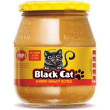 BLACK CAT PEANUT BUTTER NOSUGAR, NO SALT