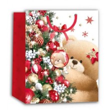 CHRISTMAS GIFT BAG BEAR EXTRA LARGE