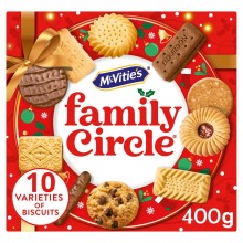 MCV FAMILY CIRCLE ASSORTED BISCUITS 400g  