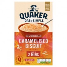 QUAKER OATS SO SIMPLE CARAMELISED BISCUIT 10X33.4G