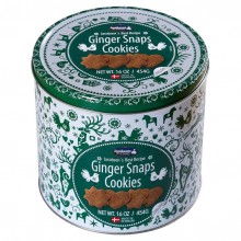 JACOBSENS GINGER SNAP COOKIES TIN 454G