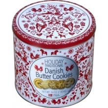 JACOBSENS DANISH BUTTER COOKIE TIN 454G