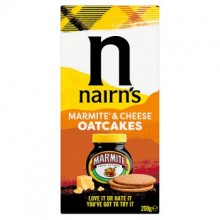 NAIRNS MARMITE & CHEESE OATCAKES 200G