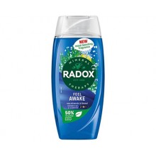 RADOX FEEL AWAKE 2 IN 1 SHOWER GEL & SHAMPOO 225M