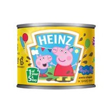 HEINZ PASTA SHAPES PEPPA PIG 205g