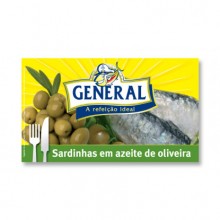 GENERAL SARDINHAS EM AZEITE 125g