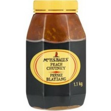 MRS BALL'S PEACH CHUTNEY 1.1kg