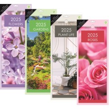 CALENDAR SLIM GARDEN / FLORAL 