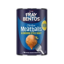 FRAY BENTOS MEATBALL IN SWEDISH GRAVY  380g