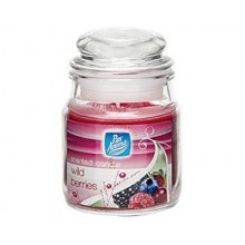 PAN AROMA CANDLE JAR WITH LID WILD BERRIES
