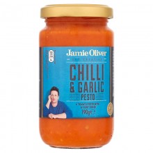 JAMIE OLIVER CHILLI & GARLIC PESTO 190g