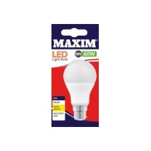 MAXIM Led 10w-60w Bc Gls PEARL WARM WHITE BULB