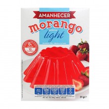 AMANHECER GELATINA MORANGO LIGHT 31g