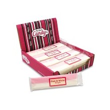 CANDY NOUGAT BAR PINK & WHITE 130G