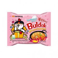 BULDAK NOODLES HOT SPICY CHICKEN CARBONARA RAMEN  