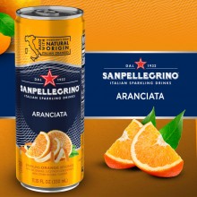 SAN PELLEGRINO ARANCIATA ORANGE 330ml  