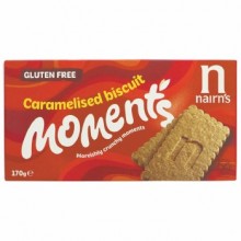 NAIRNS MOMENTS GLUTEN FREE CARAMELISED BISCUITS  170g