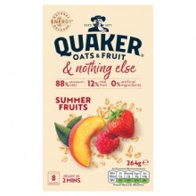 QUAKER OAT SO SIMPLE SUMMER FRUITS  8'S
