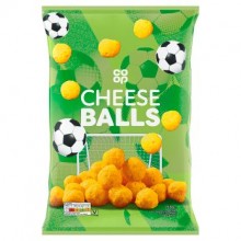 CO OP CHEESE FOOTBALLS 150G