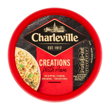 CHARVILLE CREATIONS CHEDDAR WITH HAM 125G