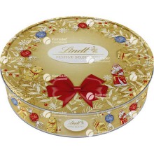 LINDT CHRISTMAS FESTIVE TIN 400G