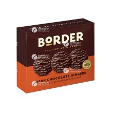 BORDER BISC DARK CHOC GINGER 255G