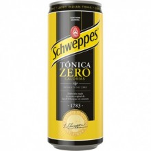 SCHWEPPES TONIC WATER ZERO CAN 25cl