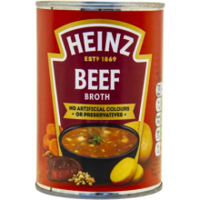 HEINZ BEEF BROTH SOUP 400G