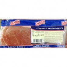 UNSMOKED R/L BACK BACON 400Gr