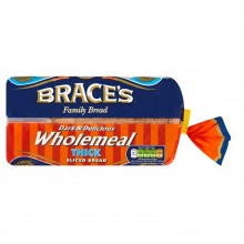 BRACES THICK WHOLEMEAL BREAD 800g