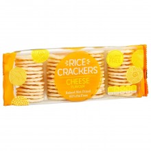 RICE CRACKERS CHEESE 92% Fat-Free 100g