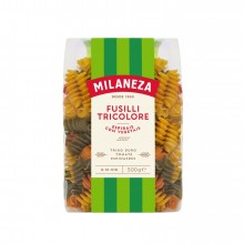MILANESA FUSILLI TRICOLOR 500g