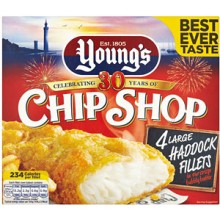 Young's Chip Shop Haddock Fillets 500gr