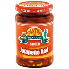 CANTINA JALAPENO PEPPERS RED 190gr