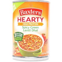 BAXTERS HEARTY SPICY GREEN LENTIL DHAL 400G