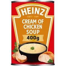 HEINZ CREAM OF CHICKEN & MUSHROOM SOUP 400g