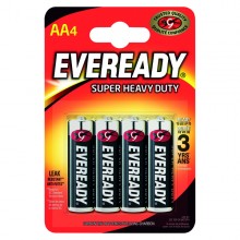EVEREADY AA/R6  SUPER HEAVY DUTY 4'S