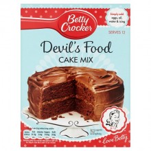 BETTY CROCKER DEVILS FOOD CAKE