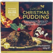 MATTHEW WALKER LUXURY CHRISTMAS PUDDING 100G