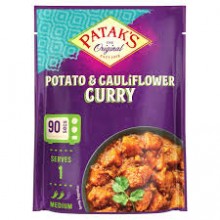 PATAKS POTATO & CAULIFLOWER CURRY READY MEAL 270g
