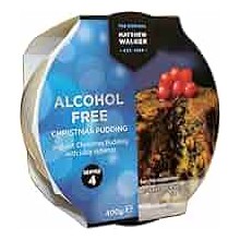 M WALKER ALCOHOL FREE CHRISTMAS PUDDING 100g