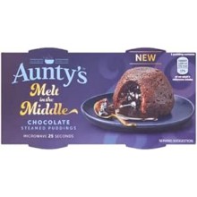 AUNTY'S MELT IN THE MIDDLE CHOCOLATE PUDDING 