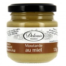 DELOUIS MUSTARD WITH HONEY 125g
