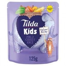 TILDA KIDS MILD CURRY RICE 125g
