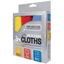 SQ/CLEAN  MICROFIBRE CLOTH 3 PK